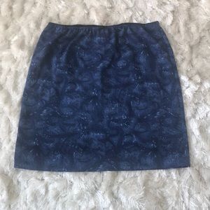 Northern Reflections Blue Print Skirt